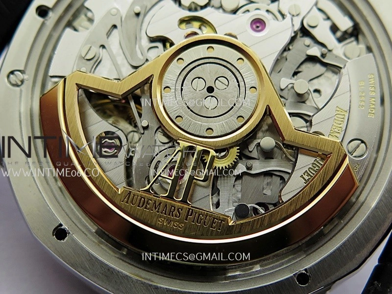 Code 11.59 Chrono 26393 SS APSF 1:1 Best Edition Black Dial On Black Leather Strap Super Clone SA4401